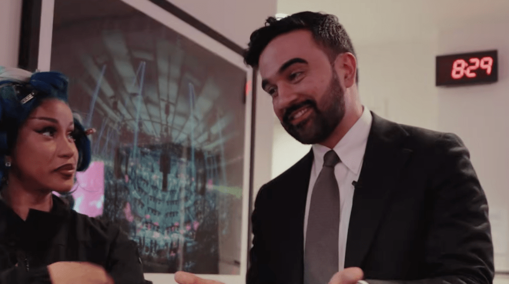 New York Mayor Zohran Mamdani & Cardi B Team Up For His Universal Childcare Program