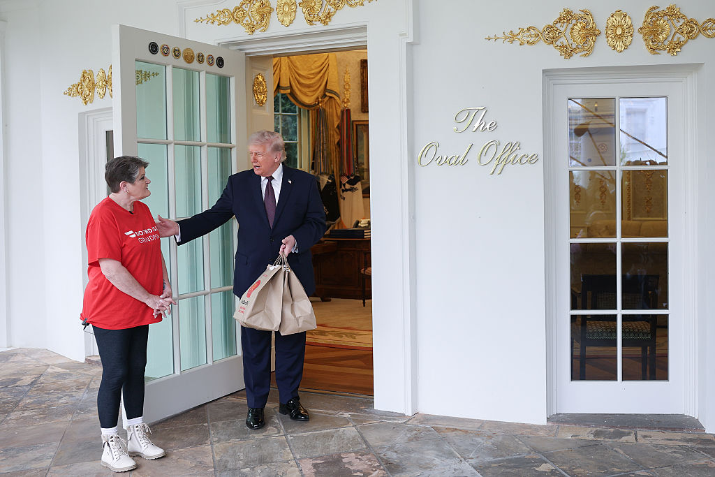 Social Media Believes Donald Trump’s DoorDash Grandma Stunt Was Pure BS