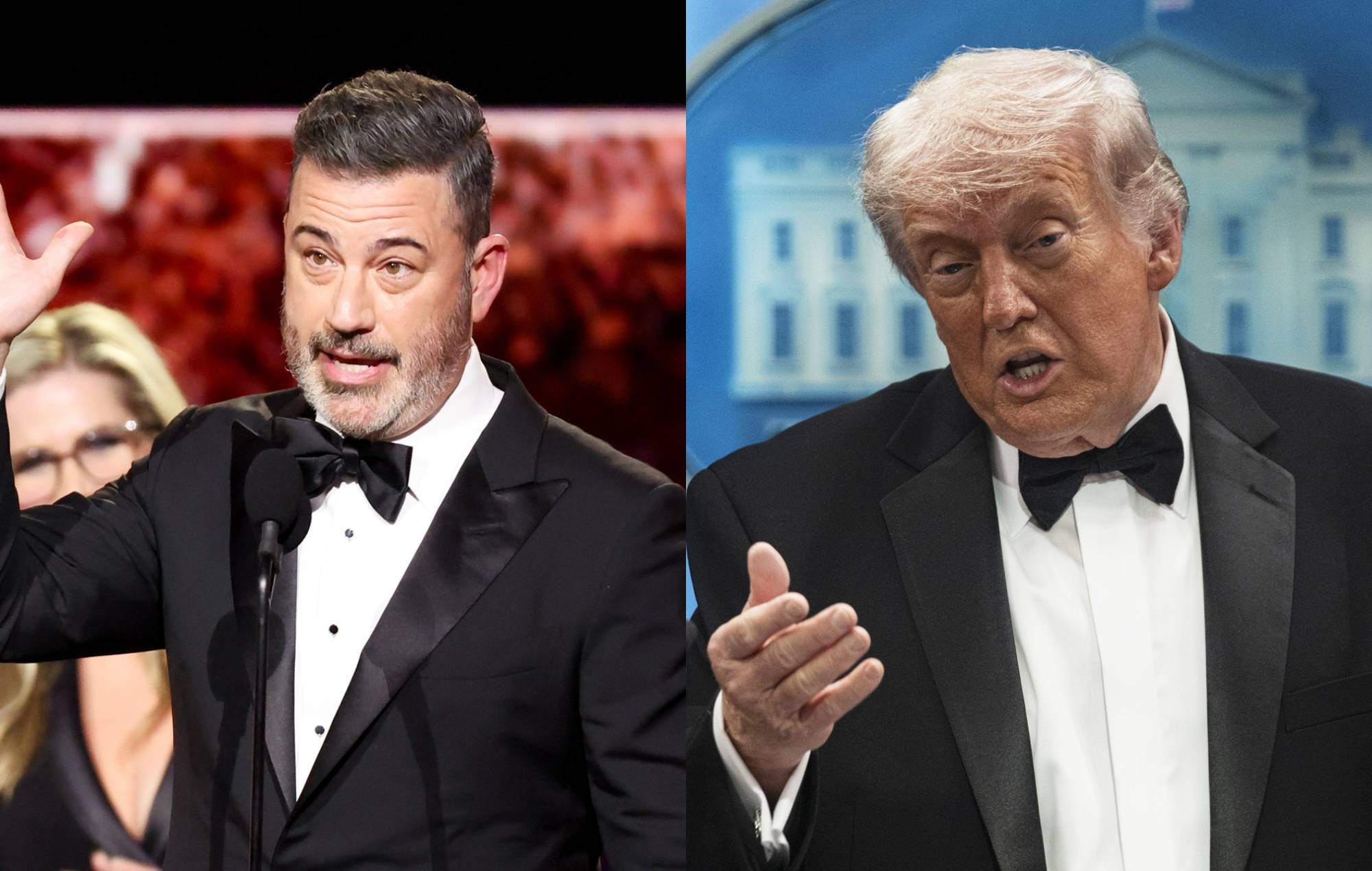 Jimmy Kimmel defends joke after Donald Trump calls for him to be fired