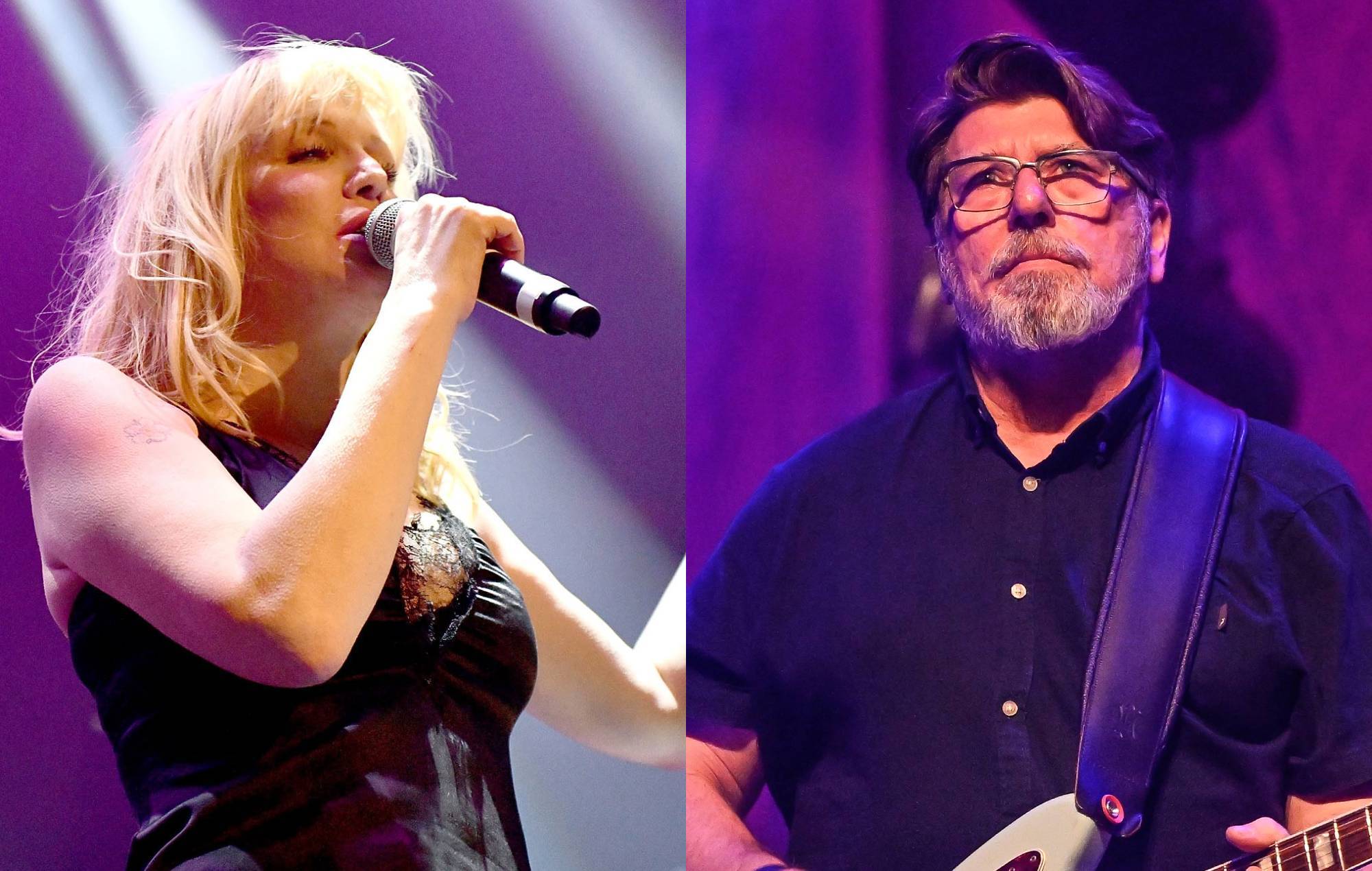 Courtney Love says upcoming solo album has Echo & The Bunnymen guitarist Will Sergeant “shredding”: “Dreams come true, man”