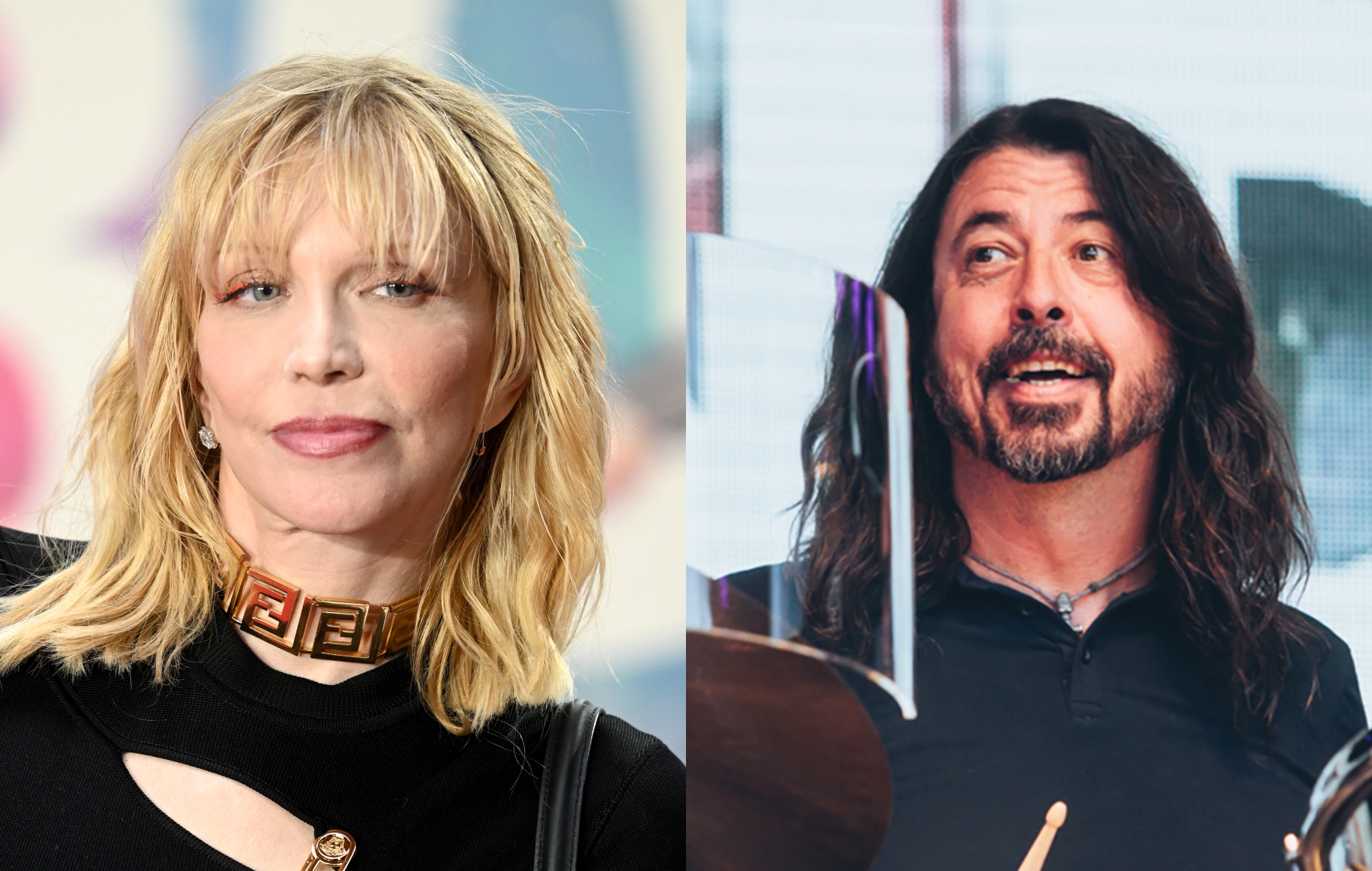 Courtney Love asks Dave Grohl to “just say we’re cool” and fan base of “straight white males” to stop “picking” on her