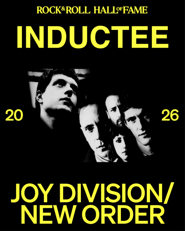 Joy Division and New Order, Billy Idol, Oasis, and More to Be Inducted Into the Rock & Roll Hall of Fame Class of 2026