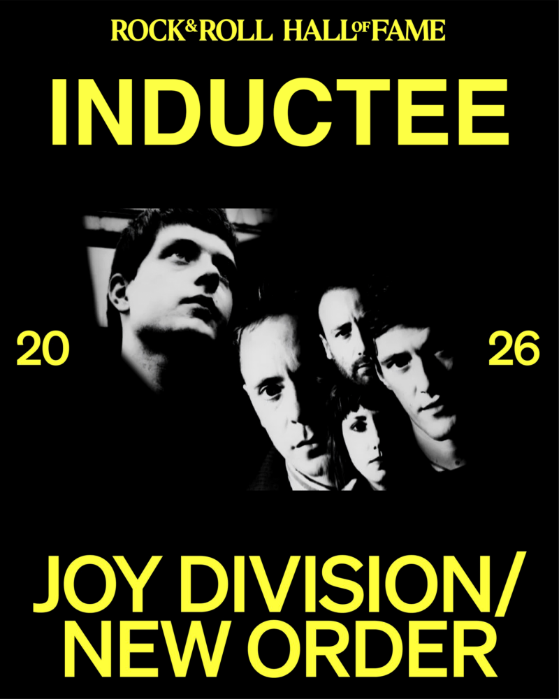 Joy Division and New Order, Billy Idol, Oasis, and More to Be Inducted Into the Rock & Roll Hall of Fame Class of 2026