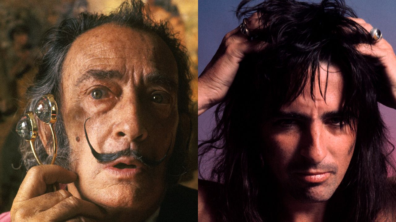 “I have been looking for that brain forever. Someone might be using it as a paperweight for all I know.” The day that surrealist art legend Salvador Dalí recreated Alice Cooper’s brain using a chocolate éclair, ants and diamonds