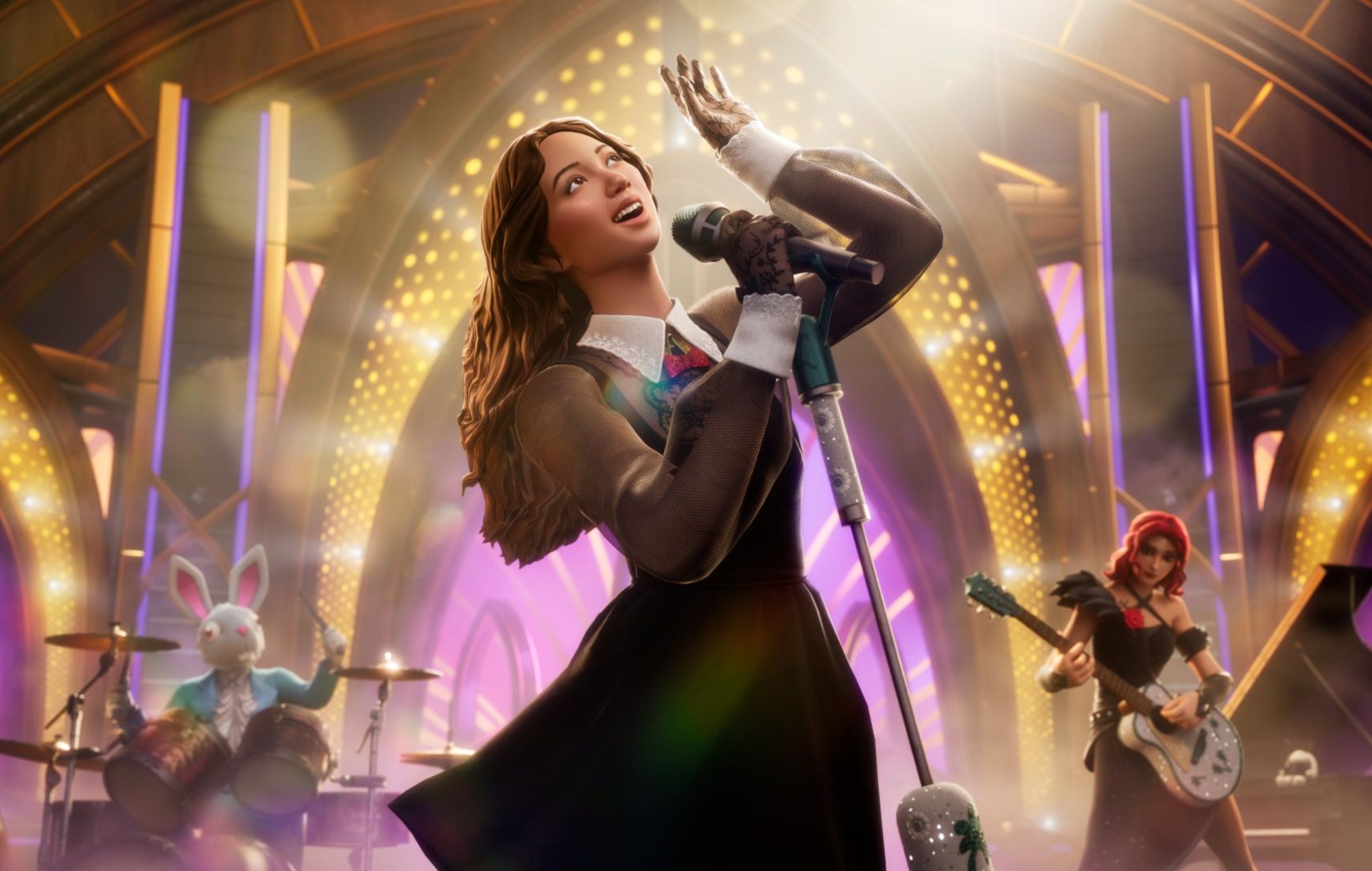 ‘Fortnite’ launches new karaoke mode for ‘Festival’ music game: “‘Rock Band’ is finally reborn”