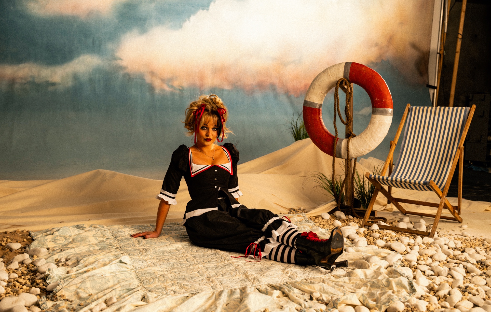 Luvcat looks back on “ghostly-looking lover” on spooky new single ‘Vampire At The Beach’