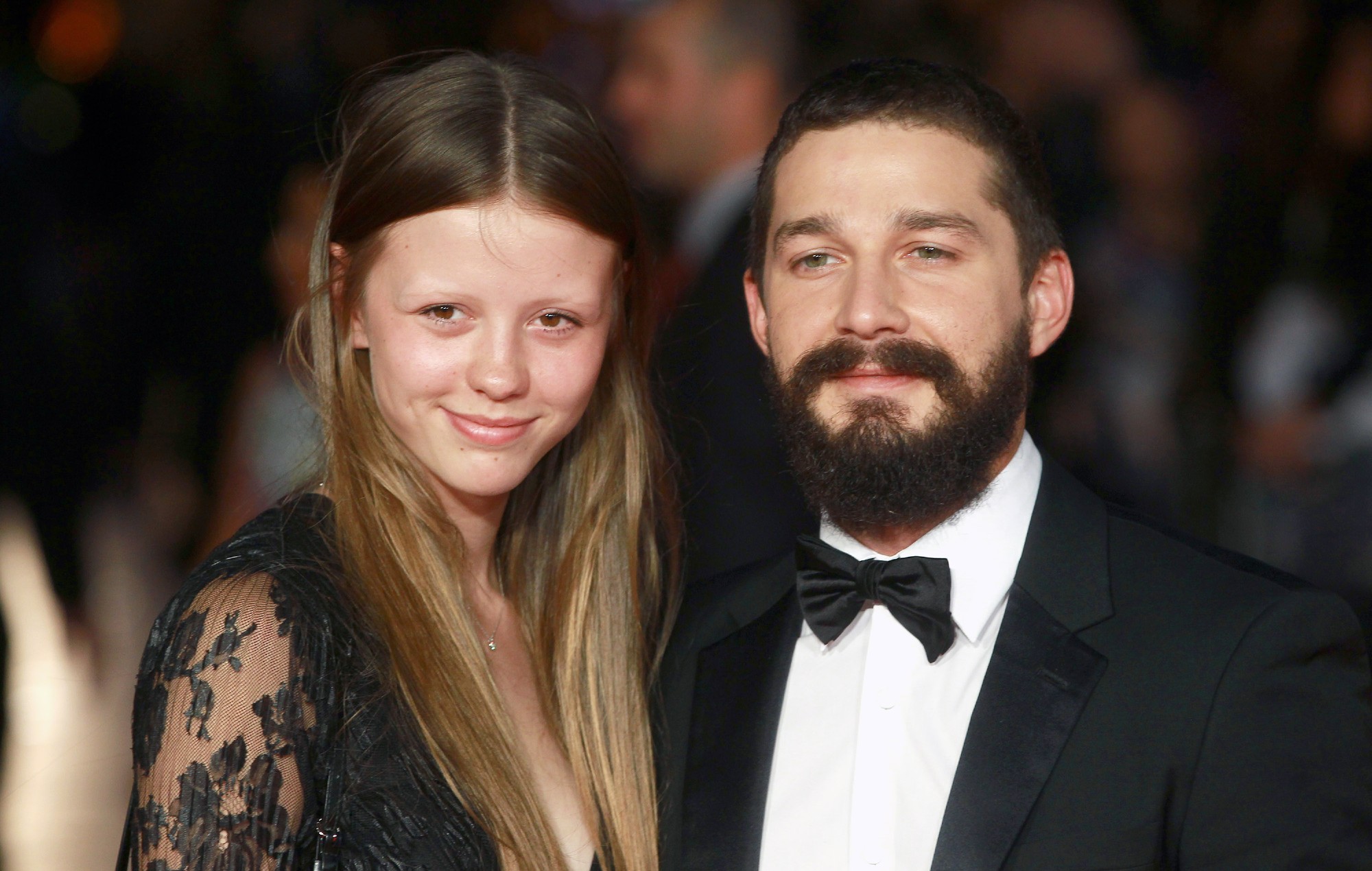 Mia Goth is reportedly aware of ex Shia LaBeouf’s struggles “but there is nothing she can do to help him”