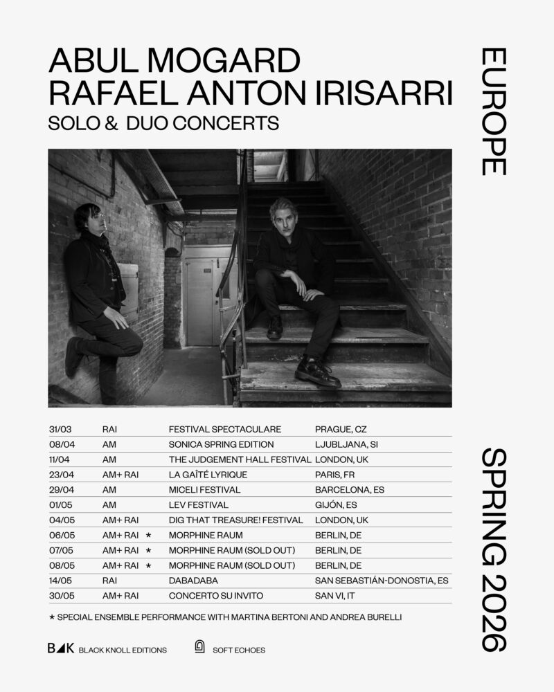 Ambient Artists Abul Mogard & Rafael Anton Irisarri Share Morphine Raum Performance Video for “In The Eastern Wild”