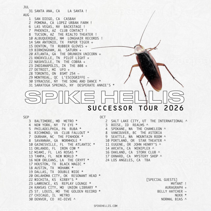 Los Angeles EBM Duo Spike Hellis Announce Second Album “Successor” and Tour Dates — Listen to New Single “By God”