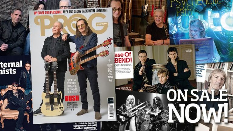 Attention all planets of the Solar Federation! Rush have assumed control of the cover of the new issue of Prog, on sale now!
