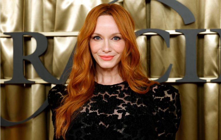 Christina Hendricks played an indie-packed “shoe pop dream gaze” DJ set at a San Diego bar on April Fool’s Day