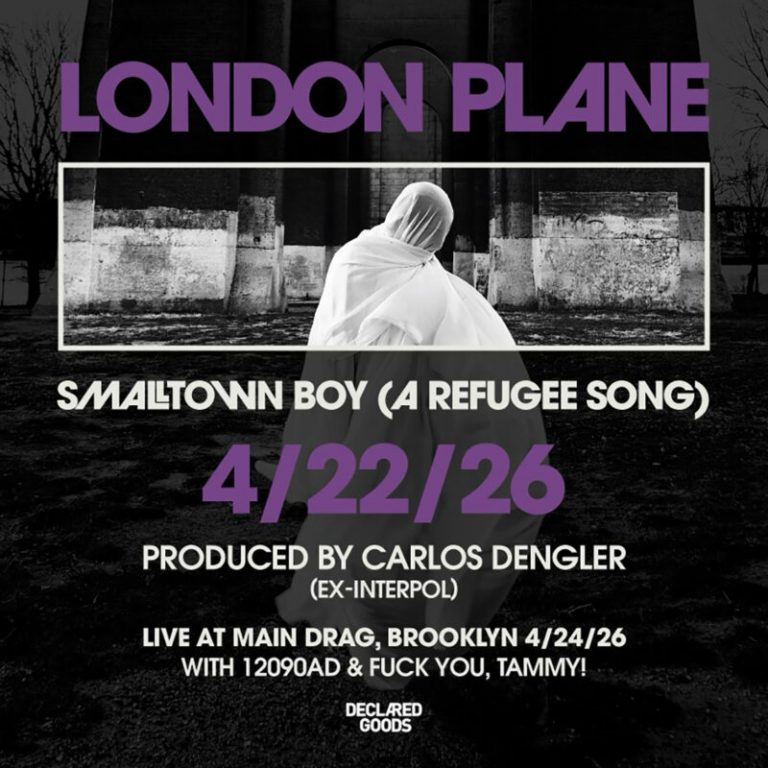 NYC Post-Punk Collective London Plane Shares Video for Their Reimagining of Bronski Beat’s “Smalltown Boy” (A Refugee Song)