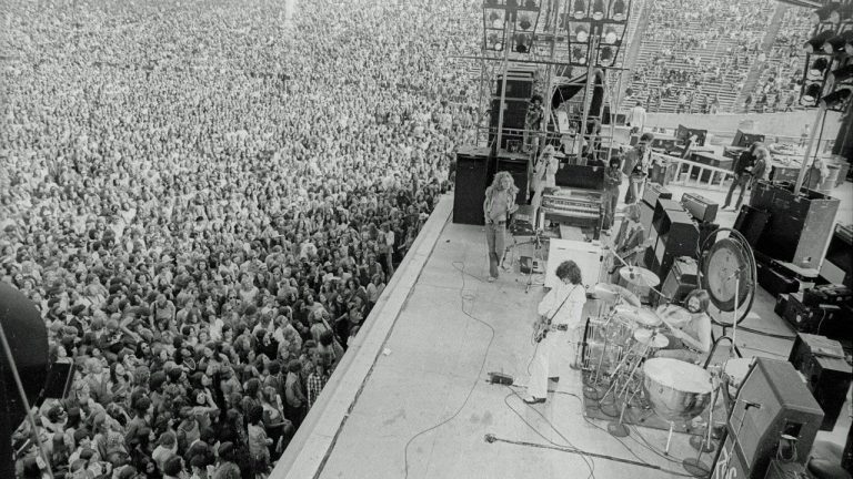 “Bonzo picked George Harrison up and launched him into the swimming pool. He said it was the greatest night of his life!” How Led Zeppelin seized control of the industry and became the biggest rock band on the planet