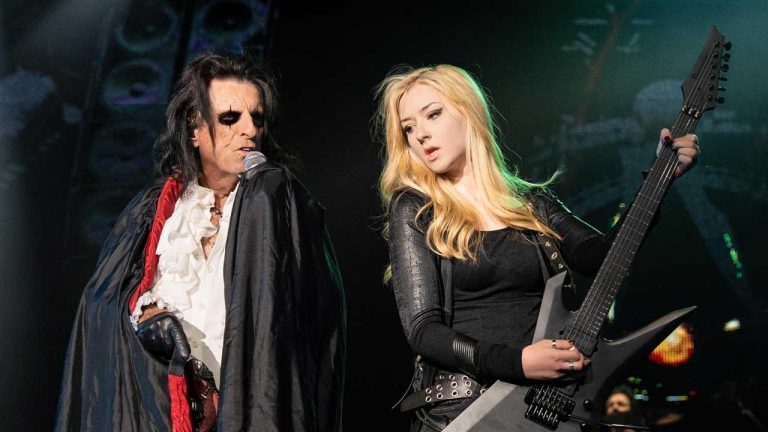 “When I started playing guitar at 14 I was watching Alice Cooper live shows on YouTube, dreaming of joining one day!” Alice Cooper announces new guitarist Anna Cara