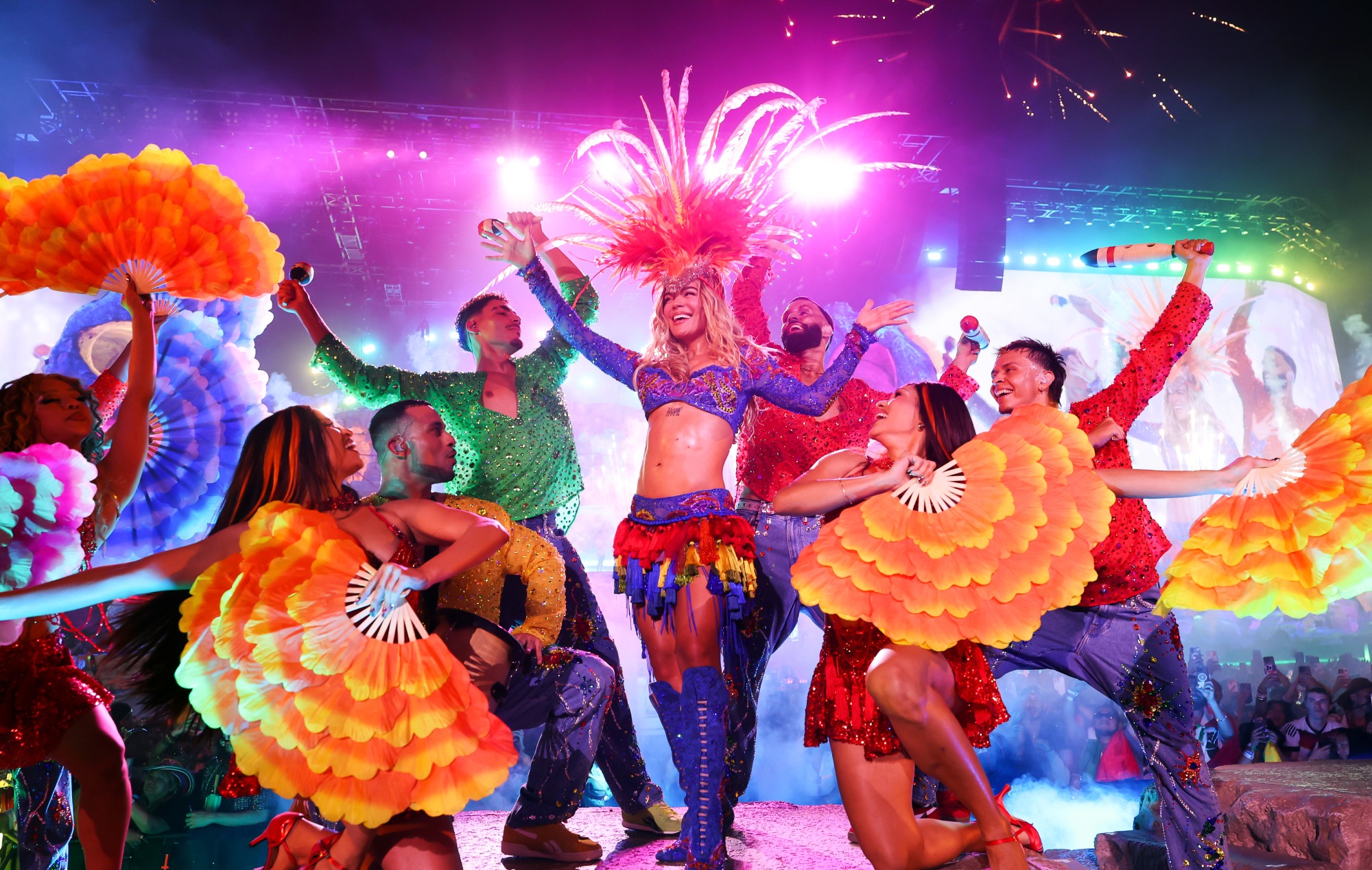 Here’s what went down at Karol G’s historic Coachella 2026 headline set – featuring Becky G, new material with Cigarettes After Sex and more