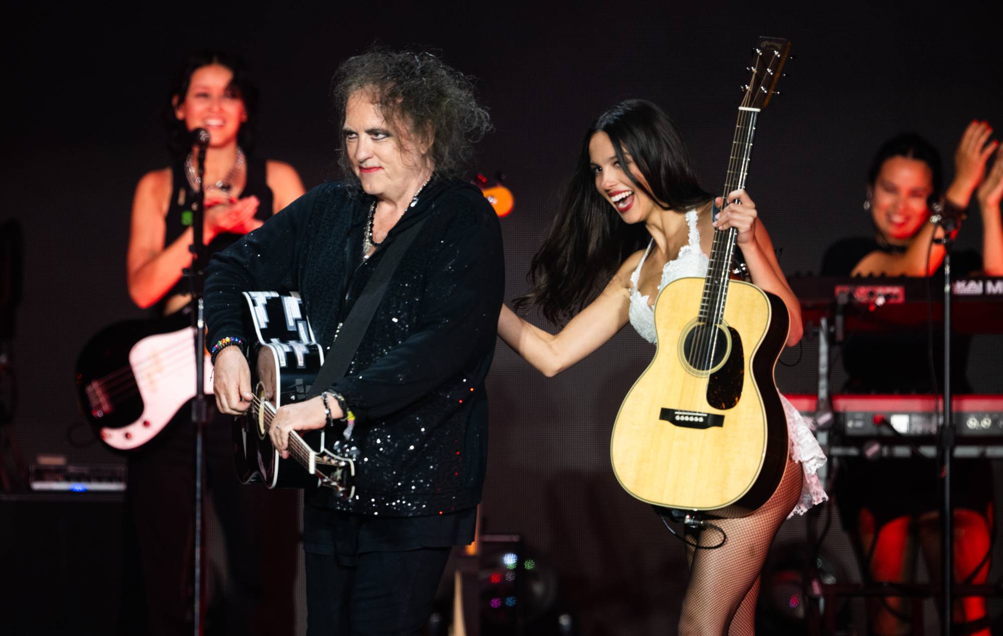 Olivia Rodrigo didn’t play ‘Drop Dead’ for Robert Smith, despite referencing The Cure icon: “I played him a bunch of other songs”