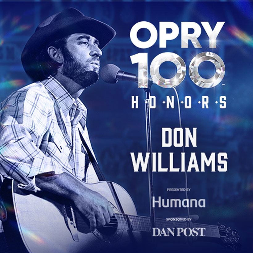 ‘Opry 100 Honors’ Concert Series To Celebrate Don Williams