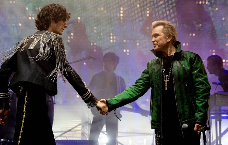 Watch Sombr joined by Billy Idol for ‘Eyes Without A Face’ at Coachella