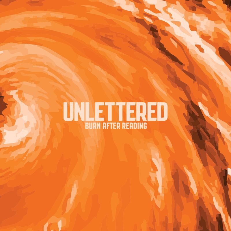 Post-Punk Project Unlettered Roasts the Polished Lie of Modern Identity With “Burn After Reading”