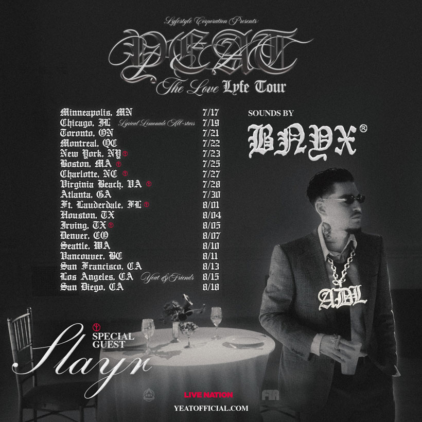 Yeat Announces North American ‘LOVE/LYFE Tour’