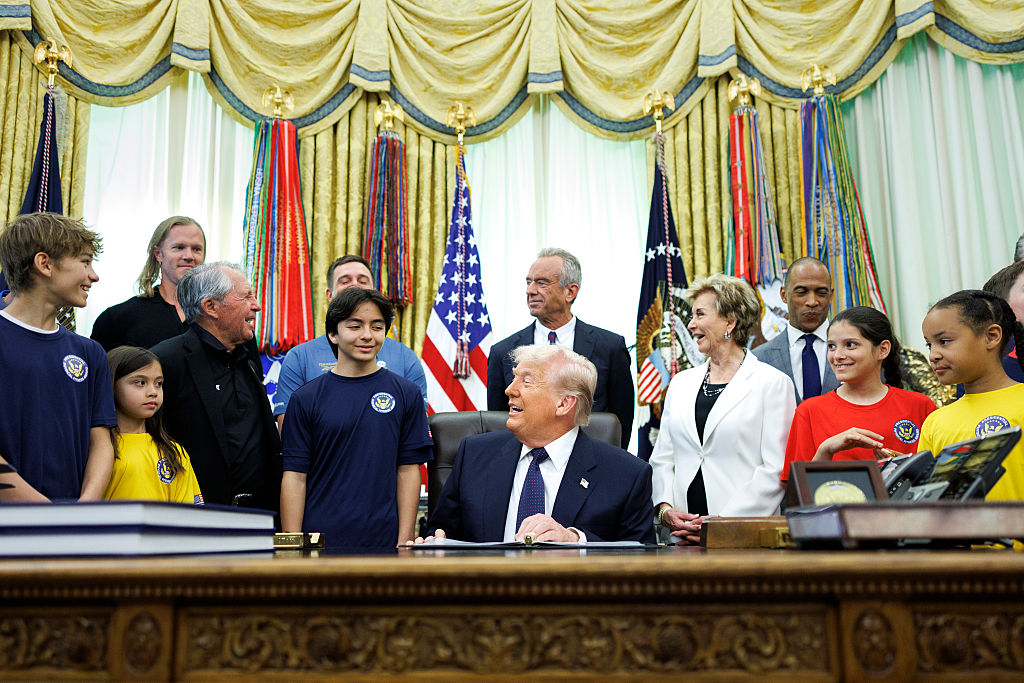 Donald Trump Pushes Anti-Trans Logic & Iran War Propaganda On Kids, Social Media Is Disgusted