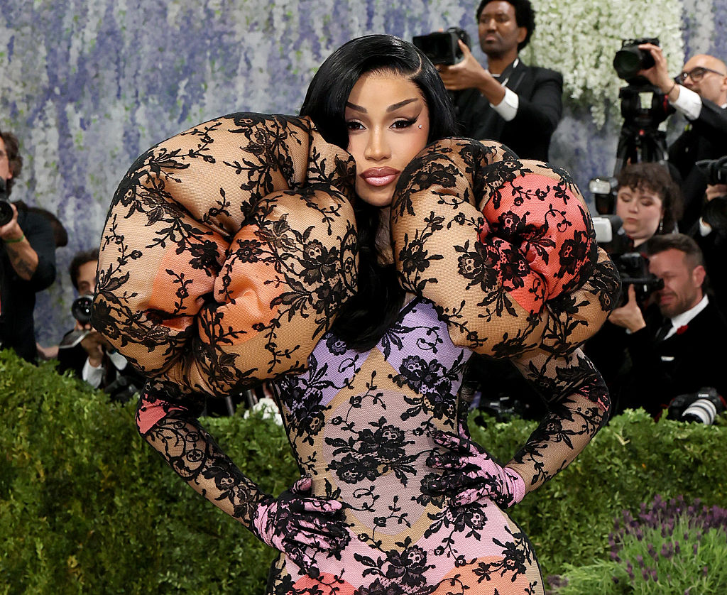 Cardi B Admits She Was Sick While Killing It At The Met Gala