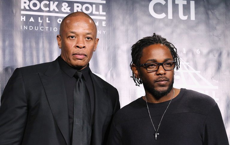 Dr. Dre & Kendrick Lamar Support Former High School At Groundbreaking Ceremony In Compton