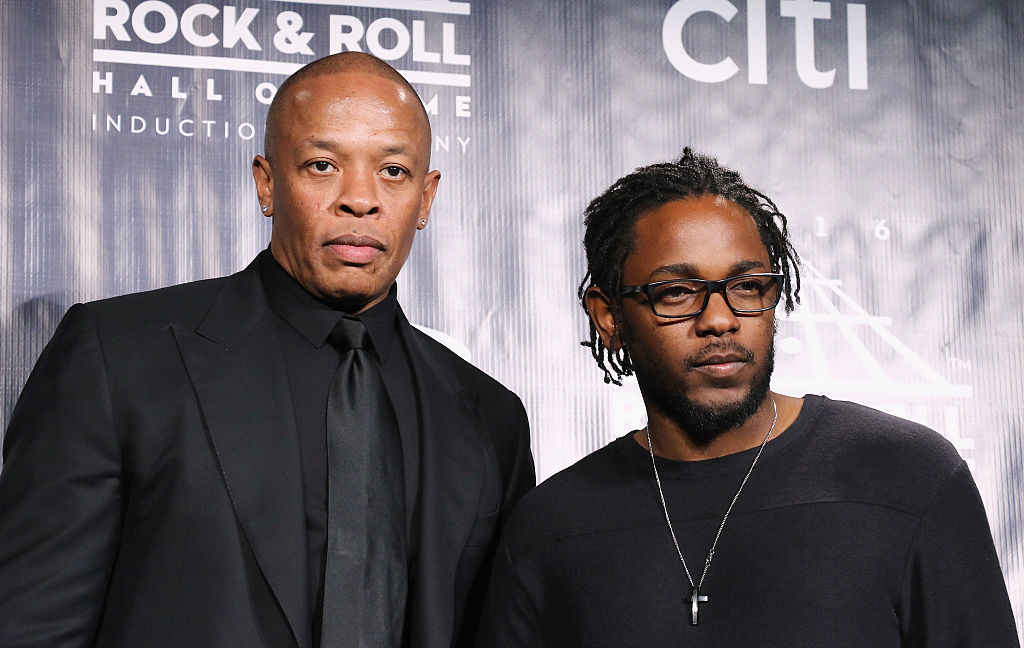 Dr. Dre & Kendrick Lamar Support Former High School At Groundbreaking Ceremony In Compton
