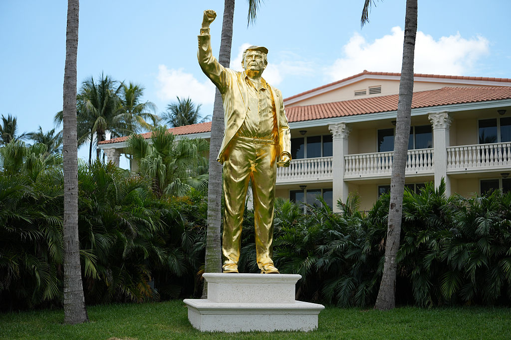 The New Golden Calf:  Social Media Calls Ridiculous Religious Dedication Ceremony For Trump’s Gold Statue Blasphemous
