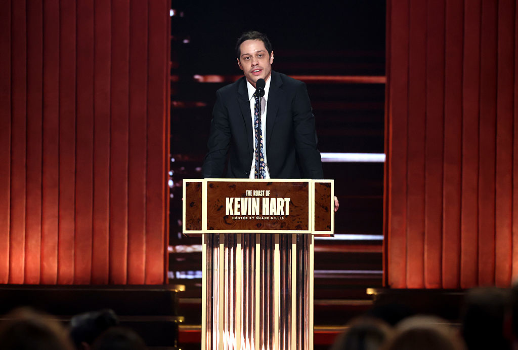 Pete Davidson Takes Shot At Kanye West During Kevin Hart Roast