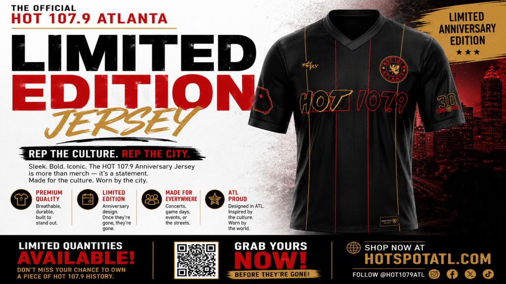 Grab The Limited Edition #BIRTHDAYBASHATL 2026 SOCCER JERSEY!