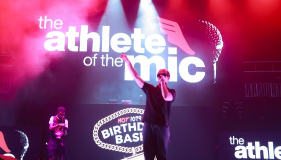 Hooper James Shines As Hot 107.9’s Birthday Bash XXX Athlete of the Mic Winner
