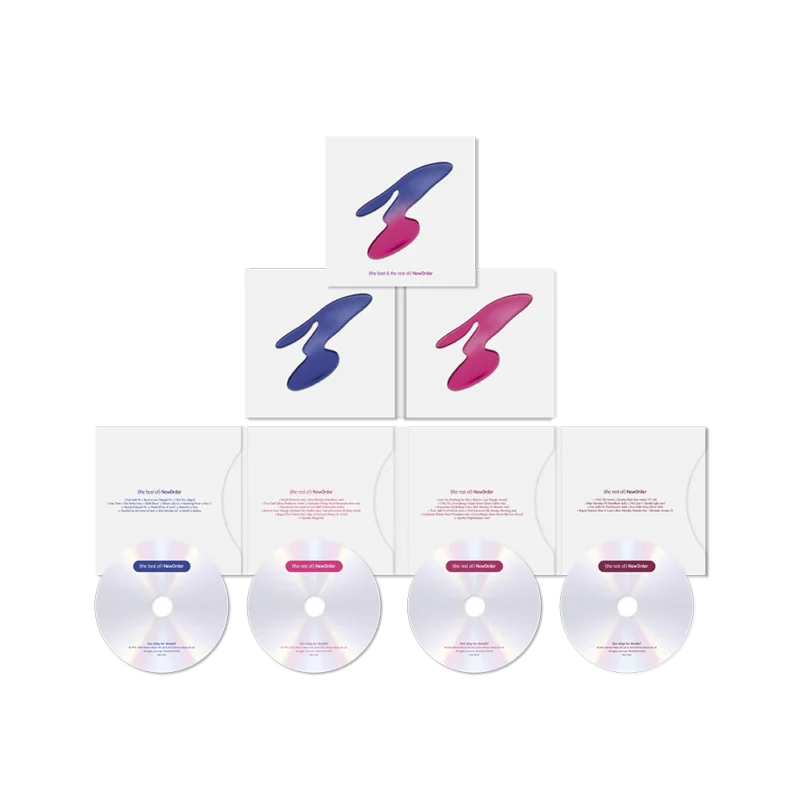 New Order to Reissue “The Best & The Rest Of” Collection with Unreleased Remixes — Pink and Blue Vinyl Editions Announced!