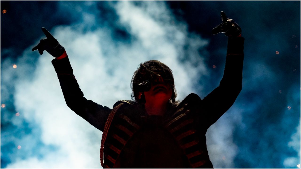 “He’s stabbed to death by a monochrome clown, who promptly blows himself up.” My Chemical Romance headline Thursday night of Sonic Temple with a stunning show for the ages