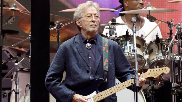 Eric Clapton cuts Madrid show short after being hit by object thrown from crowd