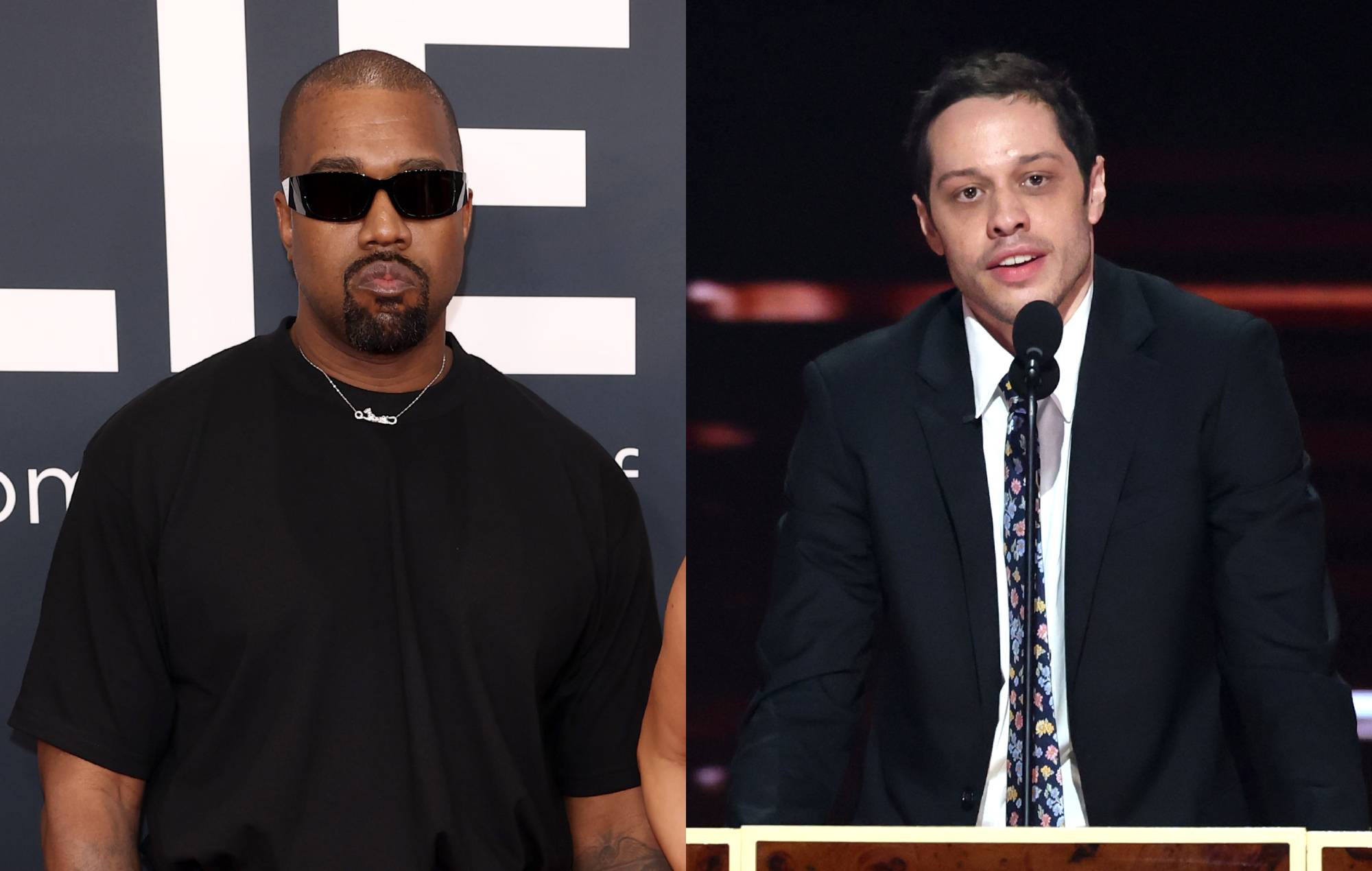 Pete Davidson roasted Kanye West as he sat in audience for Kevin Hart Netflix special: “I’ve taken shots from better gay Nazis”