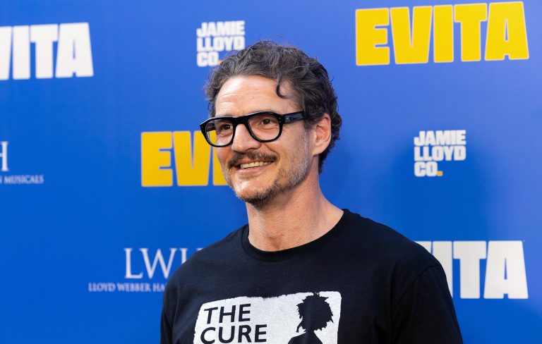 The personal stories behind Pedro Pascal’s impeccable band t-shirt collection