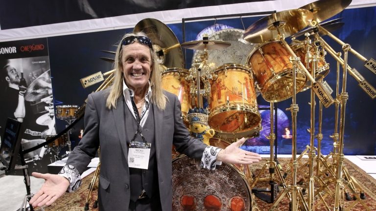 “I am blessed to be able to finally share my path to where I am today, in my own words.” Iron Maiden drummer Nicko McBrain announces his autobiography Hello Boys and Girls!