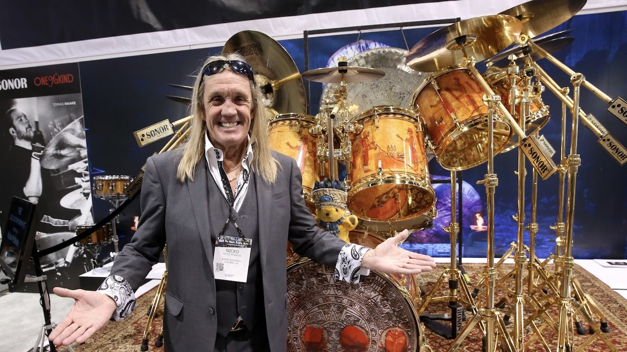 “I am blessed to be able to finally share my path to where I am today, in my own words.” Iron Maiden drummer Nicko McBrain announces his autobiography Hello Boys and Girls!