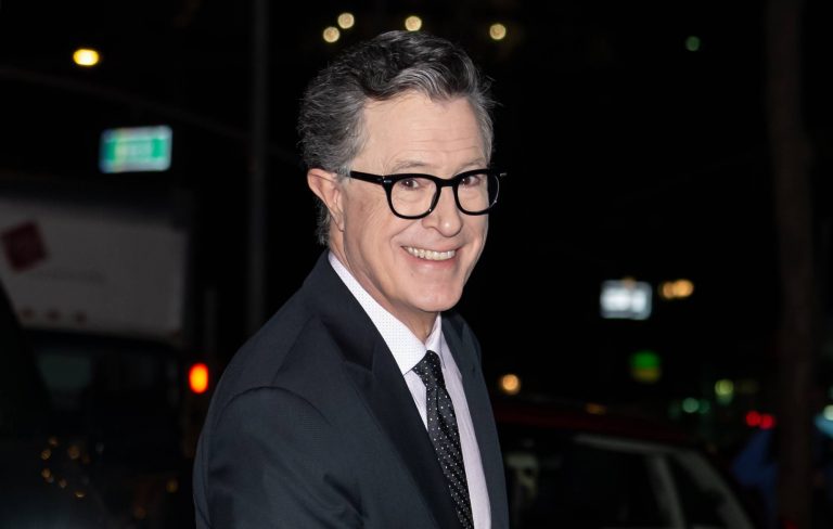Watch Stephen Colbert make surprise return to TV on Michigan public access station with Jack White