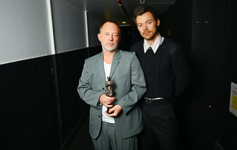 Harry Styles says he lost his virginity to Radiohead’s ‘Talk Show Host’ – check out his full speech in tribute to Thom Yorke at the Ivor Novellos 2026
