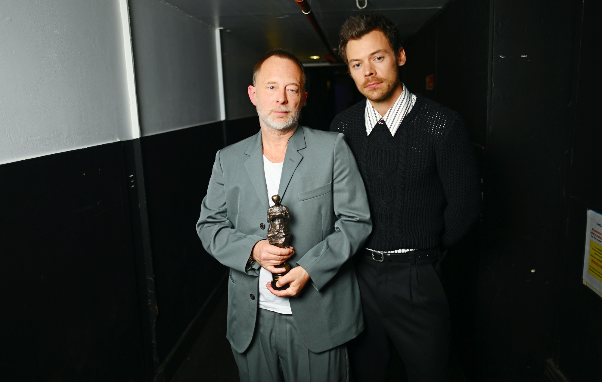 Harry Styles says he lost his virginity to Radiohead’s ‘Talk Show Host’ – check out his full speech in tribute to Thom Yorke at the Ivor Novellos 2026