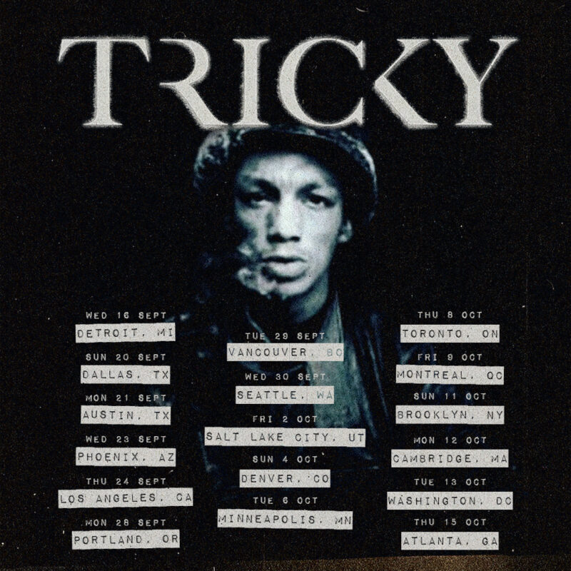 Tricky Announces First North American Tour Since 2018 in Support of New Album “Different When It’s Silent” — Watch Video for “Out of Place”