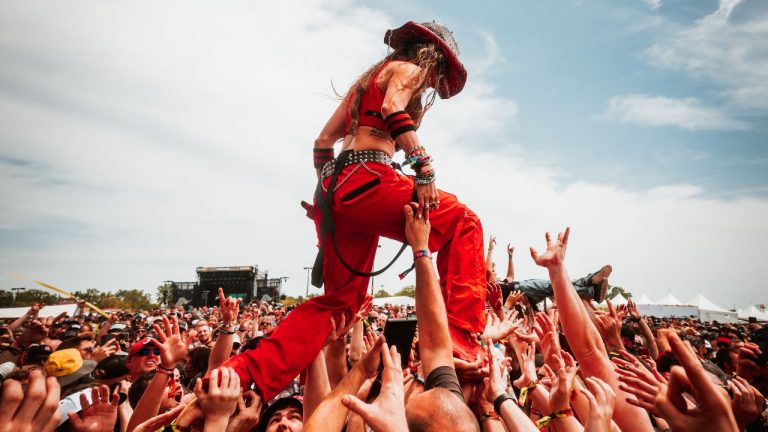 Big inflatable willies, nu metal and 80s pop covers – here’s what went down on day two of Sonic Temple 2026