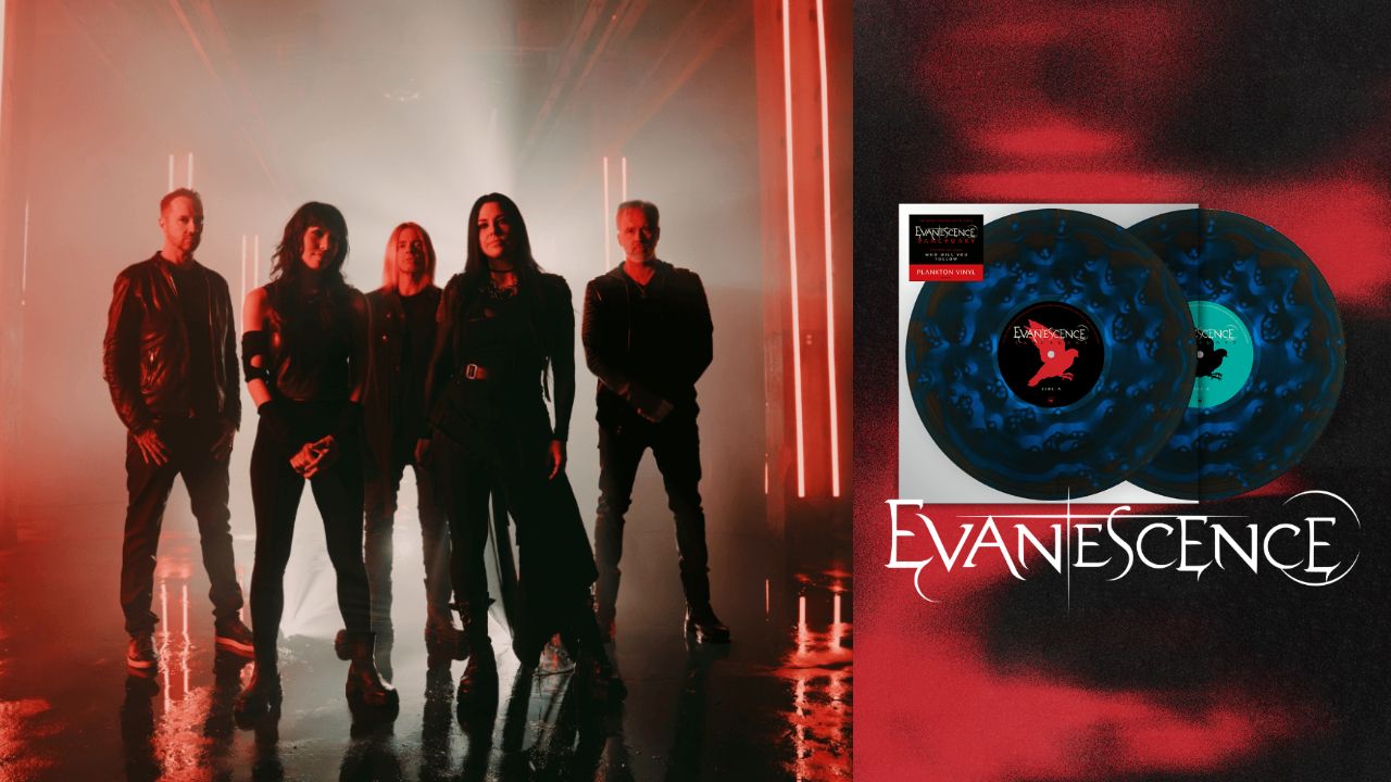 Get an exclusive blue frogspawn/plankton vinyl edition of new Evanescence album Sanctuary, only through the official Metal Hammer store
