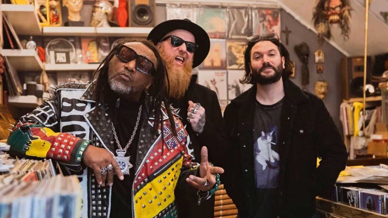 “We never fit into any scene or genre, ever, so all our friends are weirdos.” What happened when we took Skindred record shopping in Newport