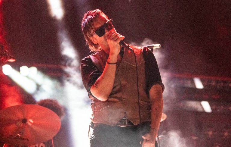 Watch The Strokes give ‘Falling Out Of Love’ its live debut on ‘The Late Show’ without Nick Valensi