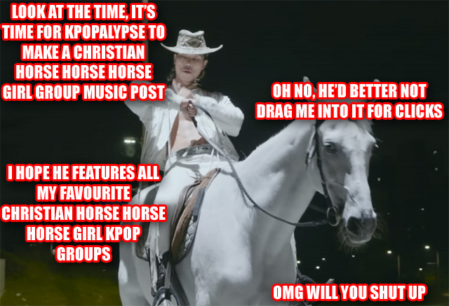 So what is Christian horse girl k-pop music, really?