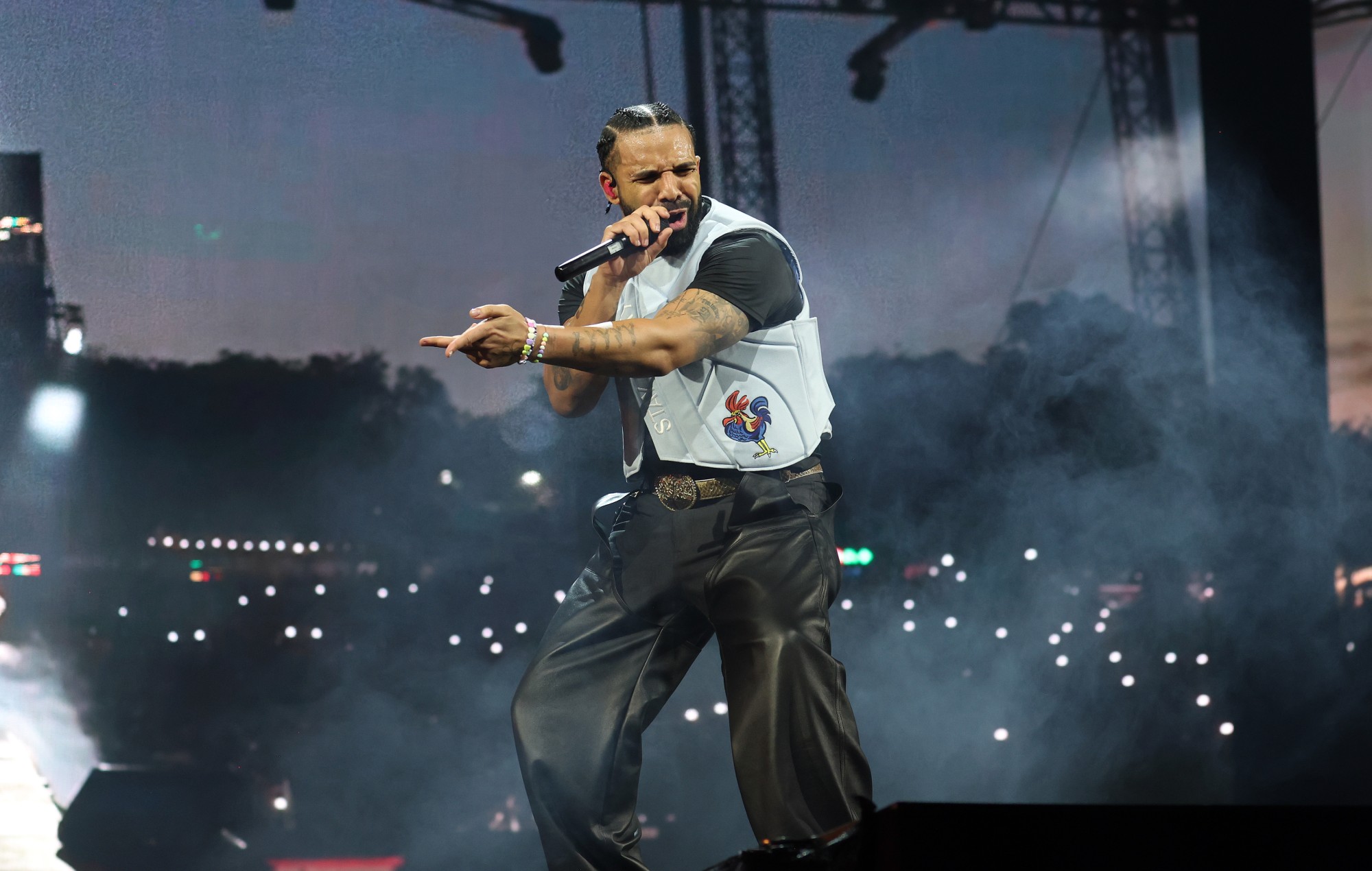 White House draws backlash after sharing edited version of Drake’s ‘Iceman’ album cover with MAGA chain