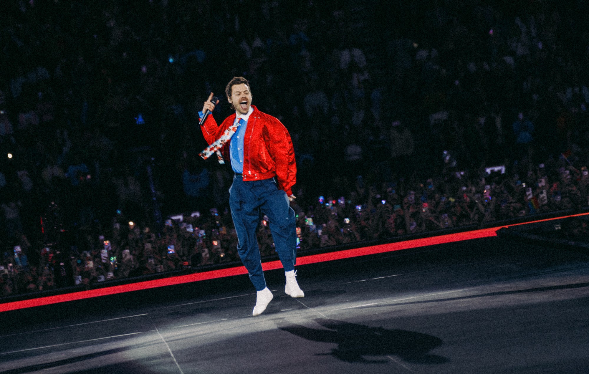 Harry Styles responds to fan shouting “Viva Palestina” at Amsterdam show: “Correct”